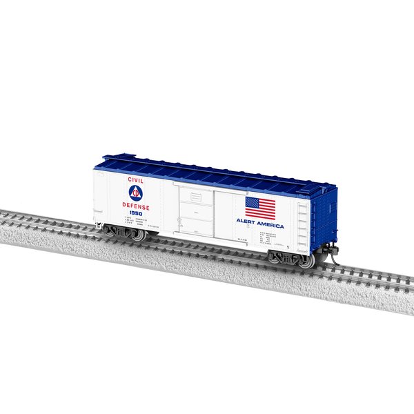Lionel Civil Defense #1950 HO Gauge Model Train Boxcar