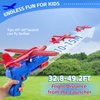 Neoot Toy Airplane, 3 Pack Airplane Launcher Toys 2 Flight Mode Glider Plane Outdoor Toys for Kids Ages 3 4 5 6 7 8 9 10 11 12 Year Old Boys & Girls Birthday Gift, Educational Flying Kids Toys