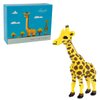 Larcele Micro Building Blocks Set, DIY Mini 3D Building Toy Bricks,1138 Pieces KLJM-08 (Giraffe)