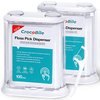 The New Floss Pick Dispenser - with [200 Count] Hygienic, Tidy and Odorless Floss Picks, 2-Pack Pop-Up Automatic Flosser Dispenser, for Home Travel Hotel Sturdy Safe Container - Floss Dispenser.