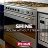 Weiman Stainless Steel Cleaner and Polish - Streak-Free Shine for Refrigerators, Dishwasher, Sinks, Range Hoods and BBQ grills - 22 fl. oz