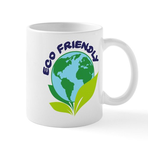 CafePress Eco Friendly Mug 11 oz (325 ml) Ceramic Coffee Mug
