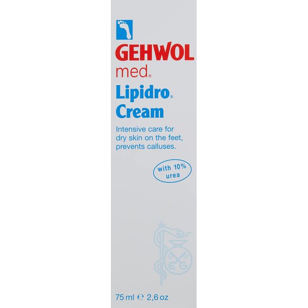 Gehwol Med Lipidro Cream for Unisex, 2.6 Fl Oz (Pack of 1)