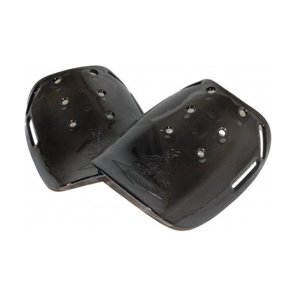 IMPACTO Metguard Metatarsal Protector PR Black - Durable Polycarbonate Foot Safety Device, Lightweight and Complimentary to Steel Cap Footwear, Secured with Laces or Optional Straps