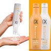 GK HAIR Global Keratin Colored Shield Shampoo and Conditioner Sets (8.11 Fl Oz/240ml) - Deep Cleansing Moisturizing Heat Shield Protection for Color Treated Dry Damaged Curly Frizzy Hair - Sulfate Free