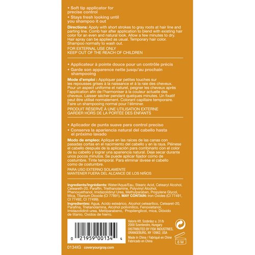 Cover Your Gray Root Touch-Up - Light Brown Blonde (Pack of 6)