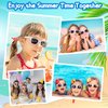ASTARON 8 Pack Kids Party Novelty Sunglasses Bulk for Kids 3+ Summer Beach Party Birthday Party Favors Supplies Goody Bag Filler