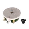 Fielect 200W 100R Ohm Ceramic Wire Wound Potentiometer Linear Rotary Resistor Rheostat with Knob for Industiral Machinery RPM Adjustment