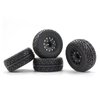 GoolRC RC Car Tires 4pcs Replacements for 12MM 14MM 17MM ARRMA Replacmenet for TRX HSP Tamiya HPI Off-Road Vehicle Short Truck RC Car Wheels RC Car Tires B