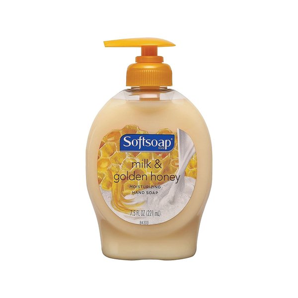 Softsoap Naturals Moisturizing Liquid Hand Soap, Milk & Honey - 7.5 fl oz