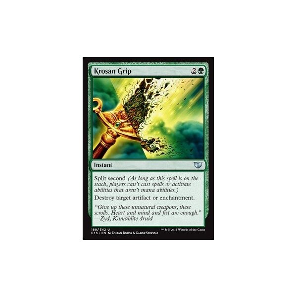 Magic The Gathering - Krosan Grip (189/342) - Commander 2015