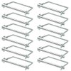 Comonc 15 PCS 1/4*4-1/2 Inch Trailer Pin Shaft Locking Pin Safety Coupler Pin 1/4 Hitch pin Wire Lock Pin 1/4" x 4-1/2" for PTO,Farm,Lawn,Hitches,and Garden