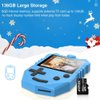 AGPTEK MP3 Player for Kids, Portable 8GB Music Player with Built-in Speaker, FM Radio, Voice Recorder, Expandable Up to 128GB, Blue, K1