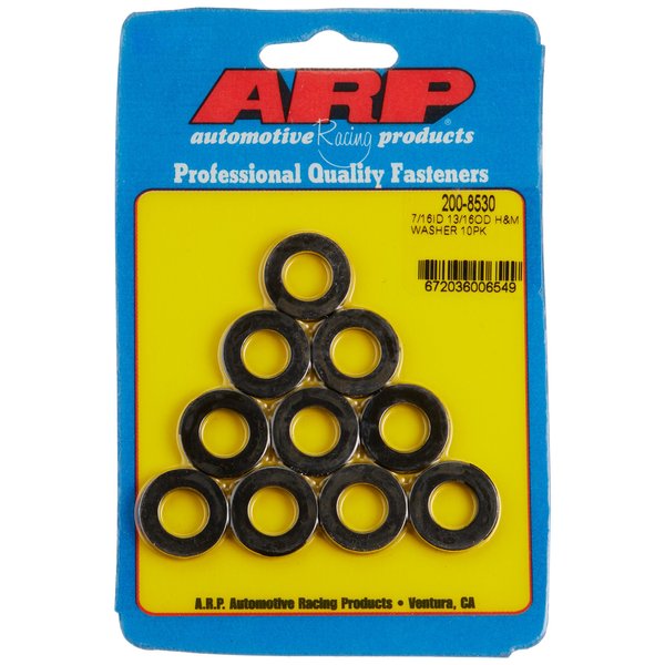 ARP 200-8530 2008530 Premium Black Oxide Chrome Moly Special Purpose Washers - Pack of 10