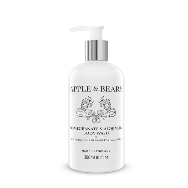 Apple and Bears Pomegranate and Aloe Vera Body Wash, 300 ml
