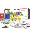 3DUX DESIGN Modern House Architecture Set. DIY Design, Build & Paint Toy for Kids STEAM Education - 76 Easy to Assemble and Reusable Pieces for Building Home, Furniture & Characters Open-Ended Play
