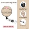 RADIOLOGY TECH Badge Reel Gift, XRay Hands Heart Retractable ID Name Badge Holder, Orthopedics Badge Clip, X Ray Hand Bones Badge Reel