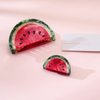Watermelon Hair Clips,Cellulose Acetate Hair Clips,Small Claw Clips for Girl,Hair Accessories