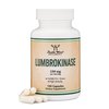 Lumbrokinase Enzymes Supplement - 120 Capsules (Max Activity 10,000 FU/Gram) 150mg per Serving (No Fillers, Manufactured in The USA) for Cardiovascular and Blood Circulation Support by Double Wood