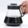 Hario V60 Glass Range Coffee Server, 800ml, Black