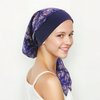 BELLESHOW Chemo Headwear Turbans for Women, Cancer Head Scarf for Women, Head Wraps for Cancer Patients, Head Coverings Caps, Cancer Present Chemotherapy Must Haves for Women Blue