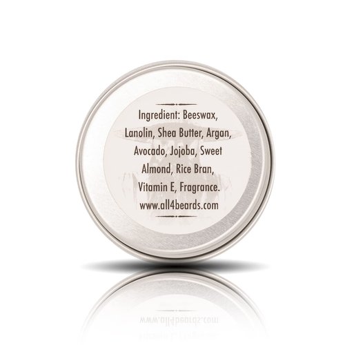 Barbudo Beard Products Mustache Wax (Sundance: Coconut, Papaya and Lemongrass)