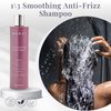MONAT Smoothing Anti Frizz System – Professional Hair Smoothing Treatment with Smoothing Anti Frizz TM Shampoo Smoothing Anti-Frizz™ Deep Intensive Treatment & Studio One TM Blowout Cream
