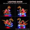 DALDED LED Lighting Kit for Lego Auspicious Dragon, LED Light Compatible with Lego 80112 Building Block Models (Remote Control Version)