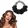 Heatless Curling Rod, Heatless Headband Curler, Heatless Curling Ribbon with Hook, Easy to Use Sleep Curling Ribbon, Curl Styling Kit for Sleep in Overnight Soft Sleep Headband Scrunchie