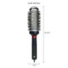 Cricket Technique #370 1.75” Thermal Hair Brush Seamless Barrel Styling Hairbrush Anti-Static Tourmaline Ionic Bristle for Blow Drying Curling All Hair Types