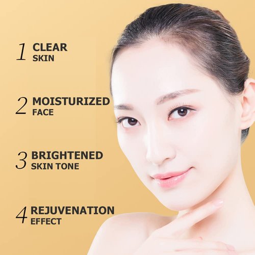 VENZEN Moisturizing Goat Milk Nicotinamide Tender Facial Cream (Toner + Face Cream + Serum + Eye Cream) Refreshing Face Skin 100g 3.5oz