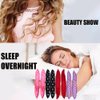 8 Pcs Sleep Hair Rollers Pillow Sponge Hair Rollers, Hair Heatless Curlers Overnight Heatless Curls Stain Heatless Sleep in Hair Curlers for Women Girls Curls Wave