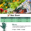 SLARMOR Leather-Gardening-Gloves for Women - Thorn-Proof Work-Gloves with Touch Screen for Weeding, Digging, Planting,Pruning Yard garden Gloves -Small