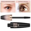 4D Silk Fiber Lash Mascara- Waterproof Mascara Black Volume and Length, Easily to Create Amazing Lashes for Thicker, Long Lasting and Curly Eyelashes
