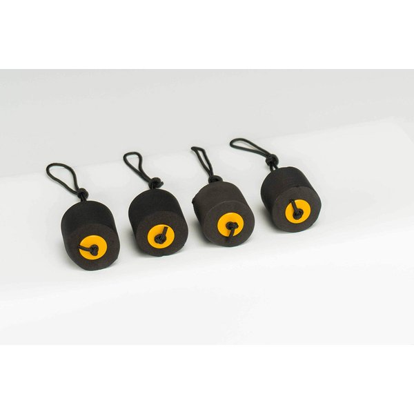 Pelican Sit-on-Top Kayak Scupper Plugs 4 Pack - Fits Most Kayak - EVA Material - Black