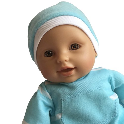 The New York Doll Collection 11 inch Soft Body Baby Doll in Gift Box - 11" Baby Doll Toy for Kids, Boys, Girls and Toddlers - Baby Doll Pacifier Accessory Included