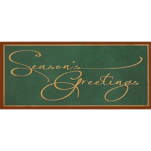 Seasons Greetings Script Money Holder - Designer Greetings 8 Christmas Money & Gift Card Holders