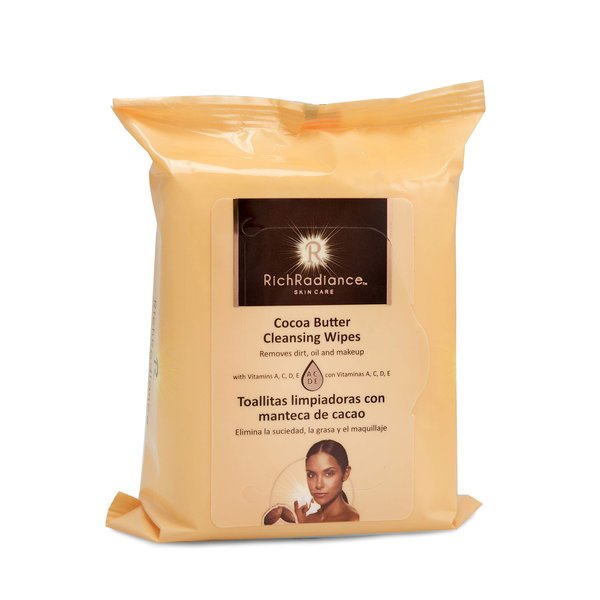 RICH RADIANCE COCOA BUTTER CLEANSING WIPES
