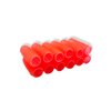 ADMIRING 12PCS Roller Hair Curlers For Medium Short Hair,Heatless Roller Hair Curler For Bangs,Create Natural Curly Hairstyle bule (Red)