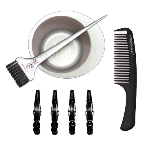 Madison Reed Pro Color Tool Kit, 7pc Set for DIY Hair Coloring, Mixing Bowl, Brush, Hair Clips, Bonus Comb, Great For All Hair Types & Colors