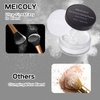 MEICOLY Setting Powder with Sifter,Long Lasting Loose Face Powder,Translucent Powder Colorset Powder,Matte Finishing White Face Paint Setting Powder for Halloween SFX Cosplay Makeup,Oil Control