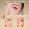3in1 Face Contour Palette Powder, Face Bronze Powder Bronzer Palette, Sculpting Contouring Makeup Palette with Brush, Coffee Brown Contour for Warm Tone Skin, Natural High-Pigmented Blendable