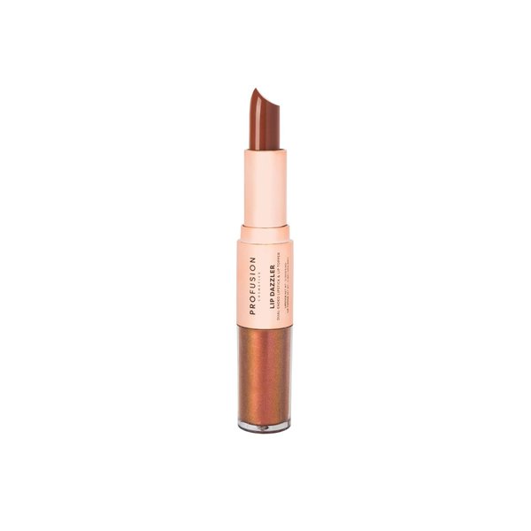 Profusion Cosmetics Lip Dazzlers Lipstick, Get Attractive Lips with Glamour Shine Dual Ended Lip Dazzler, Make Your Lips Pop With Shimmer Matte Makeup Tools (Radiant Sparkle)