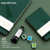 Mairtini Academy Grade Brilliant Series Pure Cotton Portable Watercolor Journal 200g Watercolor Pad 24 Sheets A6(Green)