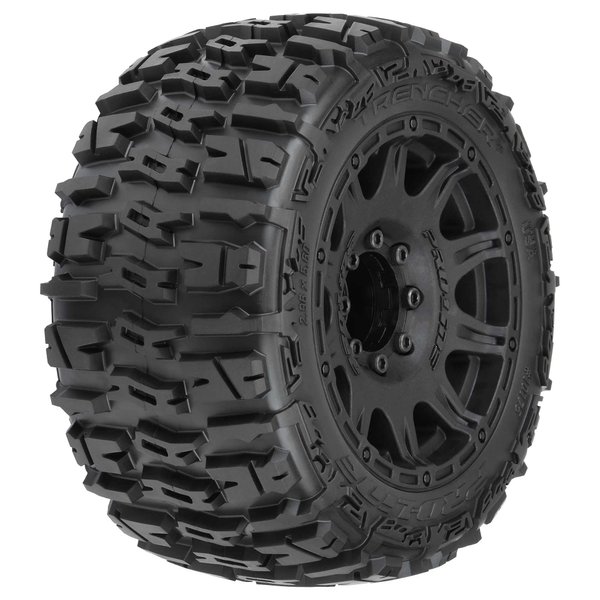 Pro-line Racing Trencher LP 3.8 MTD Raid 8x32 Wheels 17mm F/R PRO1017510