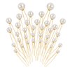 Lusofie 36Pcs Pearl Hair Pins Bridal Hair Pearls Wedding Preals for Hair Pearl Bobby Pins Pearl Wedding Hair Pins for Women Girl(6 Sizes)