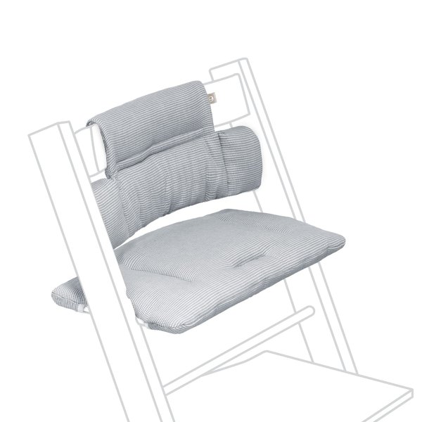 Tripp Trapp Classic Cushion, Nordic Blue - Pair with Tripp Trapp Chair & High Chair for Support and Comfort - Machine Washable - Fits All Tripp Trapp Chairs