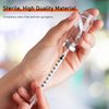 U-100 Syringes 30G 1ml/cc 5/16" (8mm) Dispensing Tools，Individually Wrapped,Pack of 100