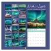 2024-2025 Wall Calendar - Nothern lights Calendar 2024-2025, July 2024 - December 2025, 12" x 24" (Open), 18 Month Wall Calendar with Hanging Holes