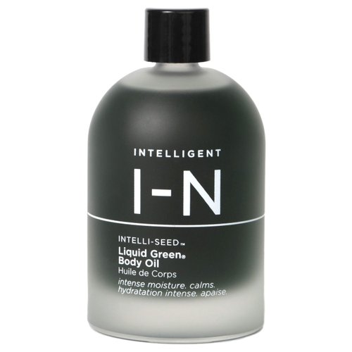 Liquid Green Body Oil, Intensive Hydration and Radiance, Antioxidant and Soothing for All Skin Types, Vegan, 3.4 Oz